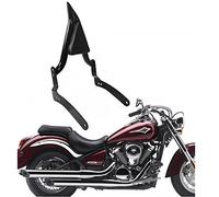 [New Generation] Black Sissy Bar, Detachable Passenger Backrest Rear Pad Fit for Kawasaki Vulcan 900 Vulcan 2000 2004-2023