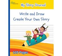 New Generation - My Story Journal - Write and Draw Your Own Story Composition Notebooks, Kids Handwriting & Drawing Story Journal, Creative Journal ... for Kids Pre-K, Grades K-2, Great Gift Idea .
