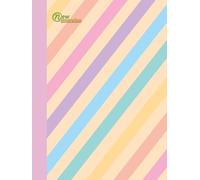 NEW GENERATION - Pastel - Large lined journal notebook for women , men, 8.5 x 11 Inches with 120 ruled pages , great for Note Taking ,Diary ,Notepad, Writing ,Travel ,Business ,Work ,School ,College.