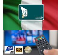 New Generation TivuSat HD Green Classic Activated Viewing Card for Italian TV