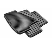 NEW GENUINE AUDI A3 13-20 SPORTBACK/SALOON REAR RUBBER FLOOR MATS (WITH CLIPS)