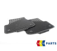 NEW GENUINE AUDI A3 S3 2013- REAR BLACK RUBBER ALL WEATHER FLOOR MATS 8V5061512