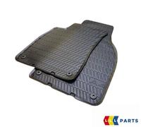 NEW GENUINE AUDI A4 B6 B7 2001-2009 FRONT BLACK RUBBER FLOOR MATS LHD 8E1061501A