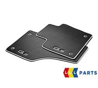 NEW GENUINE AUDI Q3 12-18 FRONT PREMIUM BLACK TEXTILE FLOOR MATS LHD 8U1061275
