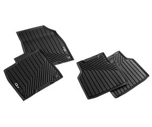 New Genuine Audi Q4 e-tron Front & Rear Rubber All Weather Floor Mat set RHD