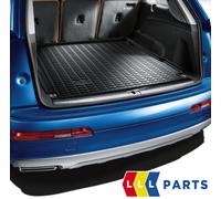 NEW GENUINE AUDI Q7 2016- SHORTENED PLASTIC TRUNK COMPARTMENT PROTECTIVE MATT