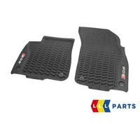NEW GENUINE AUDI SQ8 2020- FRONT BLACK RUBBER ALL WEATHER FLOOR MATS LHD