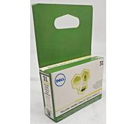 NEW GENUINE DELL 0MCCT6A 14N1664E YELLOW INKJET CARTRIDGE 31 for DELL V525/V725w