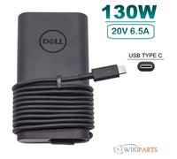 New Genuine Dell OEM 130-watt Power Adapter USB Type-C Connector Charger