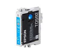 New Genuine EPSON T0592 Print Cyan Ink Cartridges For Stylus Photo R2400