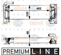 MAHLE Premium Line Oil cooler CLC56000P for JOHN DEERE etc