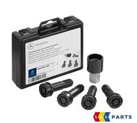 NEW GENUINE MERCEDES BENZ LOCKING WHEEL NUT SET A0019901607
