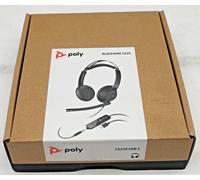 NEW GENUINE PLANTRONICS POLY BLACKWIRE C5220 USB-C STEREO HEADSET - BLACK