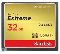 New GENUINE SanDisk 32GB Extreme Compact Flash CF Card 800X To 120MB/s UDMA7 32G