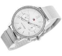 NEW GENUINE TOMMY HILFIGER LADIES WATCH 1782301 SILVER MESH STRAP - 2 Y WARRANTY