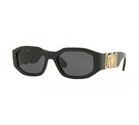 Versace VE4361 Sunglasses Black / Dark Grey