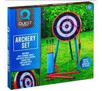 New || Giant Archery Set //Includes: Freestanding Target//Bow With 3 Arrows//Arrow Case||2 Blow Pipes, 3 Darts - A Fun, Outdoor/Indoor || Kids Fun Perfect 4 Summer Gift||
