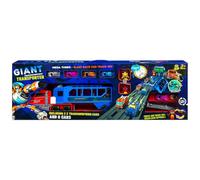 New Giant Transmorphing Transporter Including 2 x Transmorphing Transporter Cars, 8 x Cars, 1 x Race Track, A reat Gift or Stocking Filler for Little Ones - Track Length: 115cm