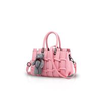 New Girl/Female Sweet Fashion Handbag Messenger Bag Crossbody Shoulder Purse Tote Light Pink Nicole&Doris