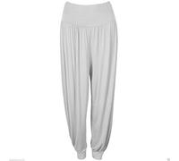 New Girl Women Ladies Plain Full Length Baggy Boho Hippy Loose Fit Harem Ali Baba Aladdin Casual Stretchy Trousers Pants Leggings Bottoms Plus Size XL XXL XXXL 8 10 12 14 16 18 20 22 24 26