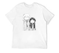 New Girls Last Tour T-Shirt Cosplay Shoujo Shuumatsu Ryokou T-Shirt Anime Cotton Tees Unisex T-Shirt White M