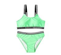 New Girls Swimsuit Split Sports Baby Small Middle and Large Children's Swimwear Green Children's Bikini Bathing Suits for Girls (Mint Green, 8-9 Years)