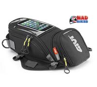 New Givi EA106B Easy Mount Magnetic Tank Bag, 6 Litre, With Smart Phone Holder