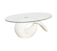 NEW Glass Top Coffee Table High Gloss White/Black High-quality ExclusiveDesign v