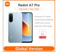 New Global Version Smartphone Xiaomi Redmi A7 Pro 120Hz 6.9" LCD display 6000mAh Octa-core UNISOC T7250 13MP 64GB / 128GB ROM 128GB Green NO NFC