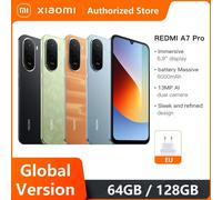 New Global Version Xiaomi Redmi A7 Pro Smartphone 64GB / 128GB ROM 120Hz 6.9" LCD display 6000mAh Octa-core UNISOC T7250 13MP 128GB Black NO NFC