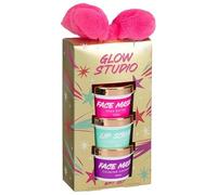 New Glow Studio Face Mask Set Luxurious gift set is designed to unveil your skin's natural glow and keep your lips soft, smooth and hydrated.4pc