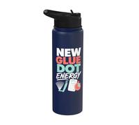 New Glue Dot Lash Energy Stainless Steel Insulated Water Bottle