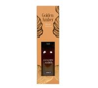 New Golden Amber Diffuser, Create An Elegant Ambience in Your Home, Dissipates A Stunning Fragrance With Rich Black Pepper and Vanilla Notes, an Ambient Feel in Your Living Space.
