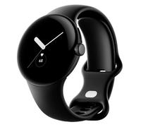 Google Pixel Watch 41 mm Black Stainless Steel with Black Strap