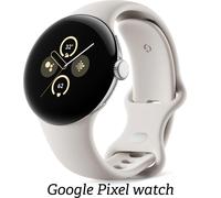 NEW Google Pixel Watch, Stainless Steel Case comes with BOX, Polished Silver