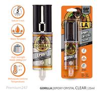 X2 Gorilla Epoxy Clear Glue