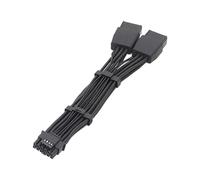 NEW GPU RTX4090 RTX4080 Series 16AWG 2x8pin PCI-E to 16Pin (12+4) PCI-E 5.0 12VHPWR Connector 90-Degree Elbow 2X8PM