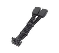 NEW GPU RTX4090 RTX4080 Series 16AWG 2x8pin PCI-E to 16Pin (12+4) PCI-E 5.0 12VHPWR Connector 90-Degree Elbow 2X8PLA