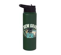 New Grad RN Nurse Graduation Stainless Steel Insulated Water Bottle