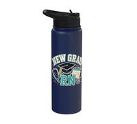 New Grad RN Nurse Graduation Stainless Steel Insulated Water Bottle