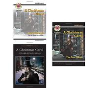 New grade 9-1 gcse english a christmas carol workbook 3 books collection set