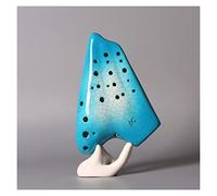 New Gradient Crack Three-pipe Ocarina Musical Instrument Students Adult Play Ceramic Ocarina Musical Instrument ocarina instrument (1)