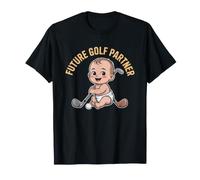 New Grandpa Golfer Teaching Grandson Game First Time Golf T-Shirt