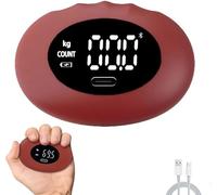 New Grip Strength Tester for Football | Portable Rechargeable Mini Hand Strength Dynamometer with Smart Digital Display - Ideal for Arm & Finger Exercises, Football Training, (2PCS)