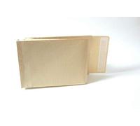 New Guardian Armour Gusset Envelope C4 Peel and Seal Plain Power-Tac 50mm Gusset 130gsm Manilla (Pack 100) - A28113