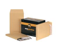 New Guardian C4 Envelopes Gusset 130gsm Manilla (Pack of 100) E27266