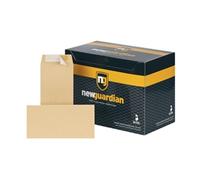 New Guardian DL Strong Pocket Envelopes Peel/Seal 130gsm Manilla (Pack of 500) E26503
