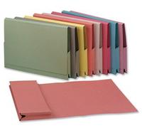 New. Guildhall Legal Document Wallet Full Flap 315gsm W356xH254mm Red Ref PW3-REDZ [Pack 50]