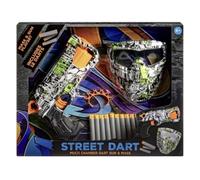 New||Gun and Mask Playset, Includes 12 Darts, Ages 6+, Perfect for hours of action packed fun||