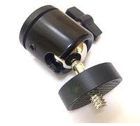 New H635 Small Spherical Digital Camera Tripod Platform Head Ball-And-Socket Monopod Connect Holder Adapter 1/4 Size Standard Screw Connector Flash Light Photography Parts Accessories